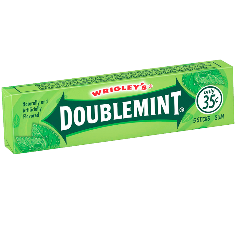 WRIGLEY’S DOUBLEMINT 5 STICKS The Candyland