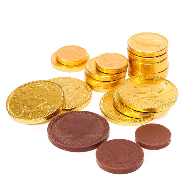 Monedas De Chocolate