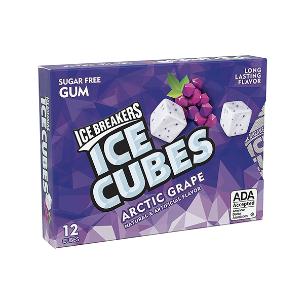 ICE BREAKERS ICE CUBES ARCTIC GRAPE The Candyland