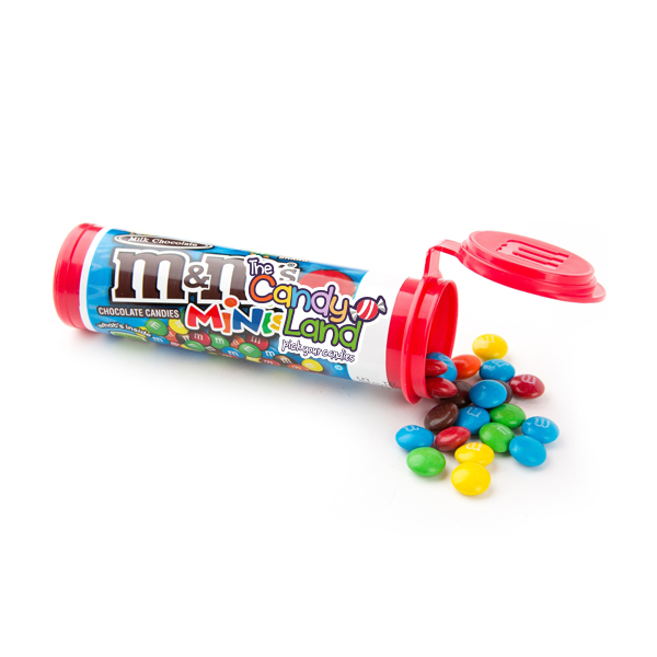 M&M´S MINIS MILK CHOCOLATE TUBE 30.6 GR – The Candyland