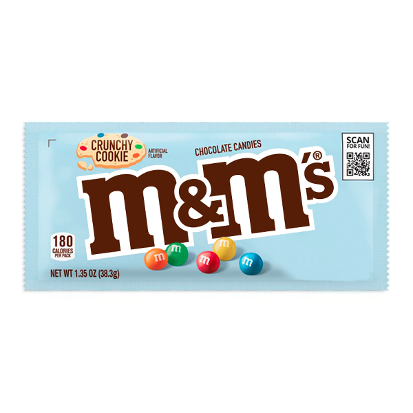 M&M´S CRUNCHY COOKIE BAG 38.3G – The Candyland