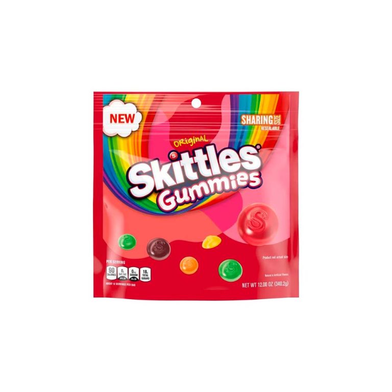 SKITTLES GUMMIES ORIGINAL SHARING SIZE 340,2G The Candyland