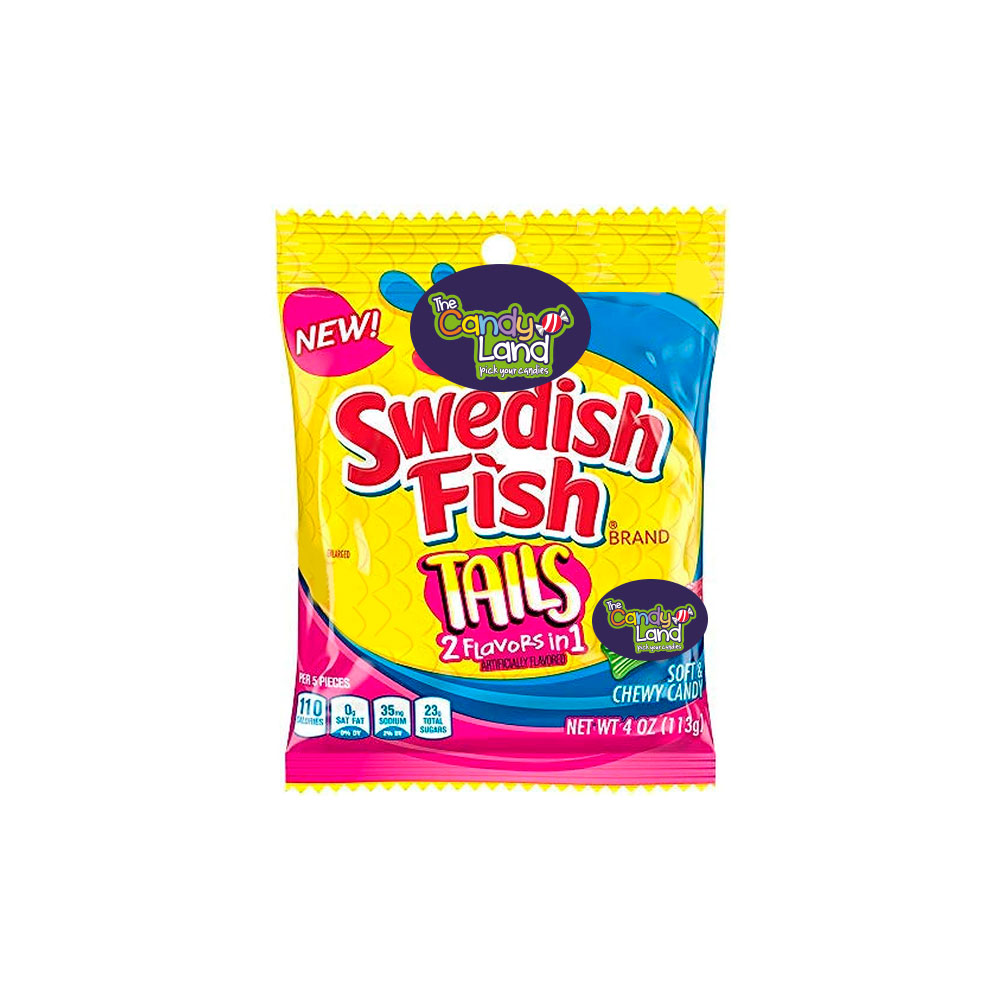 SWEDISH FISH TAILS 2 FLAVORS IN 1 BAG 102G – The Candyland