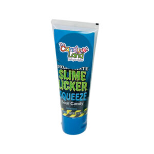 TOXIC WASTE SLIME LICKER SQUEEZE SOUR CANDY BLUE RAZZ 70G
