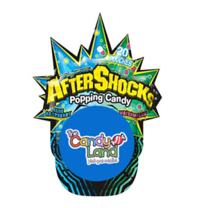 AFTER SHOCKS POPPING CANDY BLUE RASPBERRY Y WATERMELON  20 POUCHES 30G