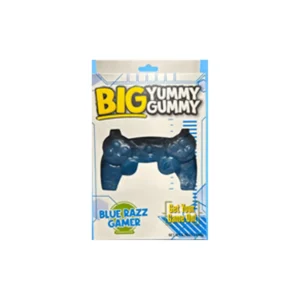 BIG YUMMY GUMMY BLUE RAZZ GAME BOX 150GR