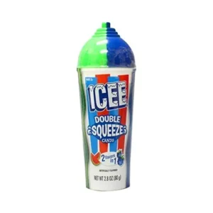ICEE DOUBLE SQUEEZE WATERMELON- BLUE RASPBERRY   CANDY  80G