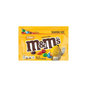 M&M PEANUT SHARING SIZE BAG 284.9 GR