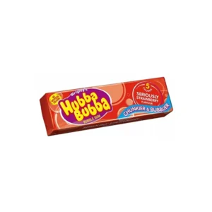 HUBBA BUBBA  CHUNKY SERIOUSLY STRAWBERRY FLAVOR 35GR