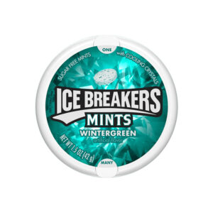 ICE BREAKERS MINTS WINTERGREEN 42G