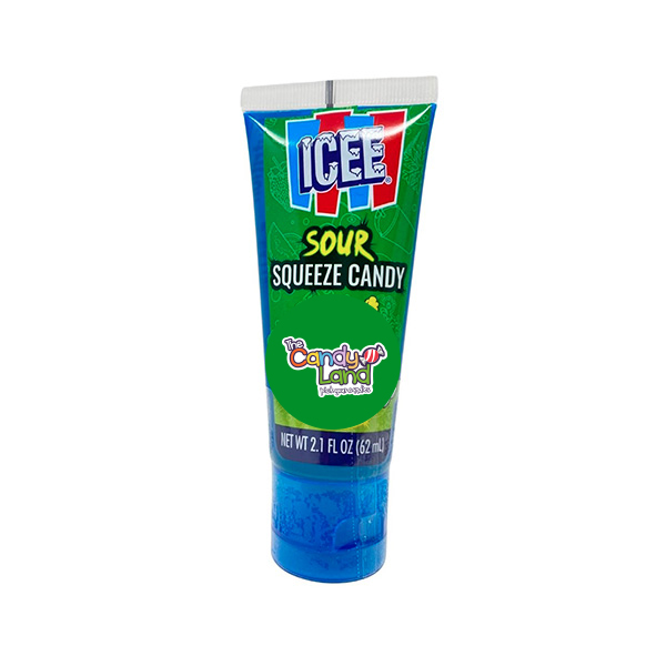 ICEE SOUR SQUEEZE CANDY BLUE RASPBERRY 62 ML