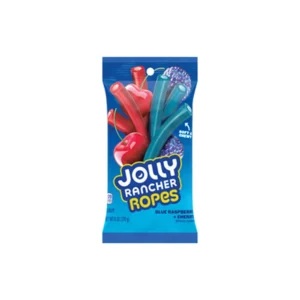 JOLLY RANCHER ROPES BLUE RASB-CHERRY BAG 170GR