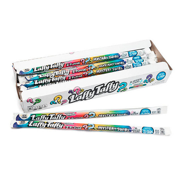 LAFFY TAFFY 2 FLAVOR MISTERY SWIRL 23G