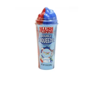 SLUSH PUPPIE DOUBLE SQUEEZE  CHERRY- BLUE RASPBERRY 80G