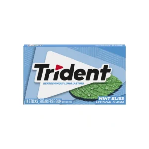 TRIDENT MINT BLISS SUGAR FREE 14 STICKS