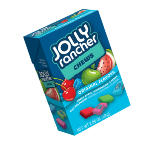 JOLLY RANCHER CHEWS ORIGINAL FLAVORS BOX 58G