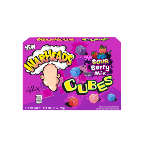 WARHEADS CUBE SOUR BERRY MIX