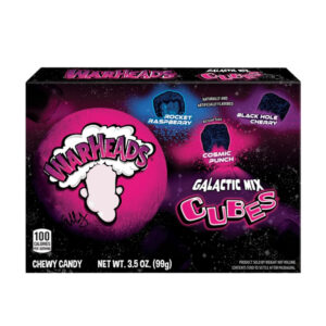 WARHEADS GALACTIC MIX CUBES BOX 99G