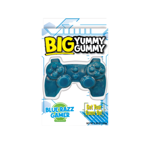 BIG YUMMY GUMMY BLUE RAZZ GAME BOX 150GR
