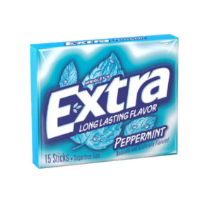 EXTRA PEPPERMINT 15 STICKS