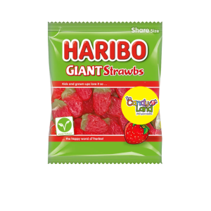HARIBO GIANT STRAWBS 154 GR