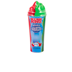 SLUSH PUPPIE DOUBLE SQUEEZE WATERMELON- BLUE RASPBERRY  80G