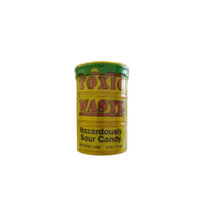 TOXIC WASTE SOUR CANDY YELLOW DRUMS 48G