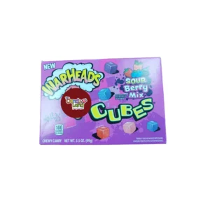 WARHEADS CUBES SOUR BERRY MIX BOX 99G