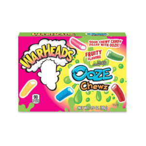 WARHEADS OOZE CHEWZ BOX 99G