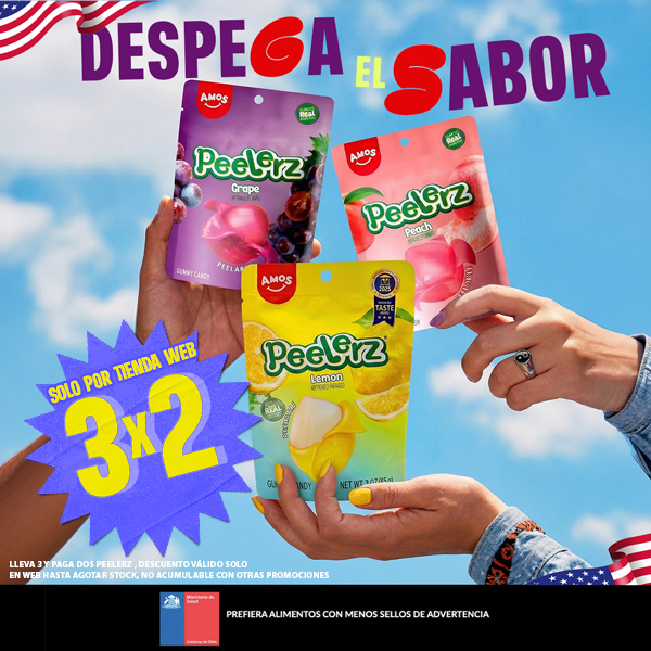 Promoción 3x2 en Peelerz