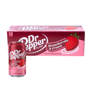 DR PEPPER STRAWBERRY & CREAM 355ML