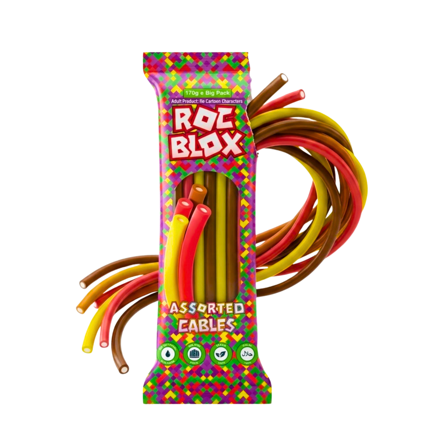 ROC BLOX ASSORTED CABLES 170g - Imagen 2