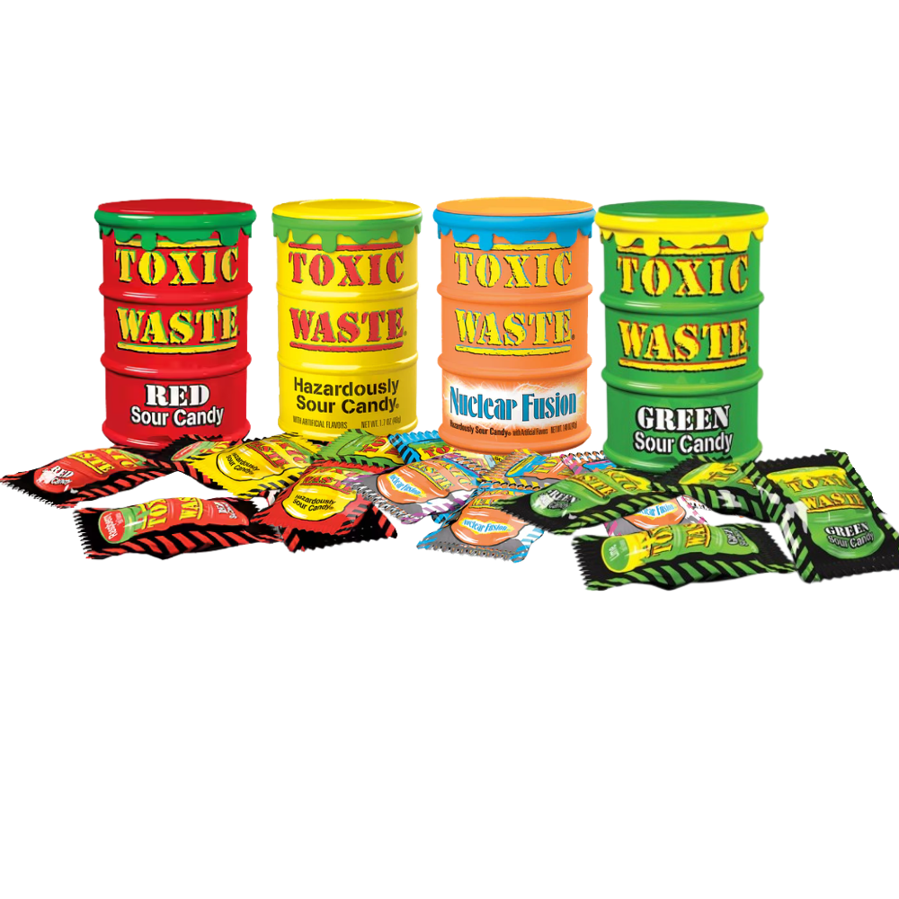 TOXIC WASTE CANDY 4-PACK 168g - Imagen 2