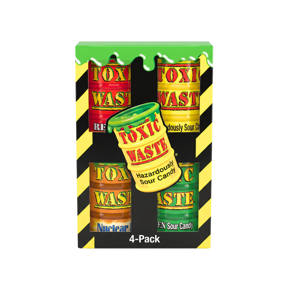 TOXIC WASTE CANDY 4-PACK 168g - Imagen 3