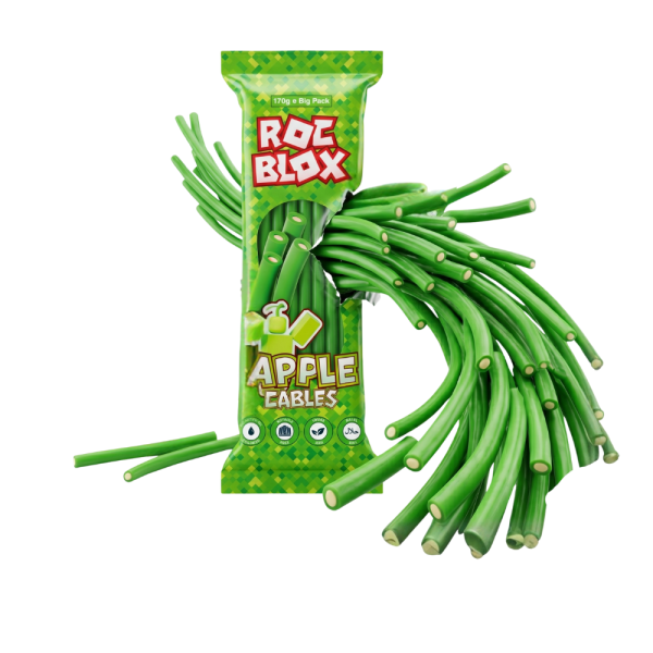 Roc Rox Candy ROC BLOX APPLE CABLES 170g – The Candyland