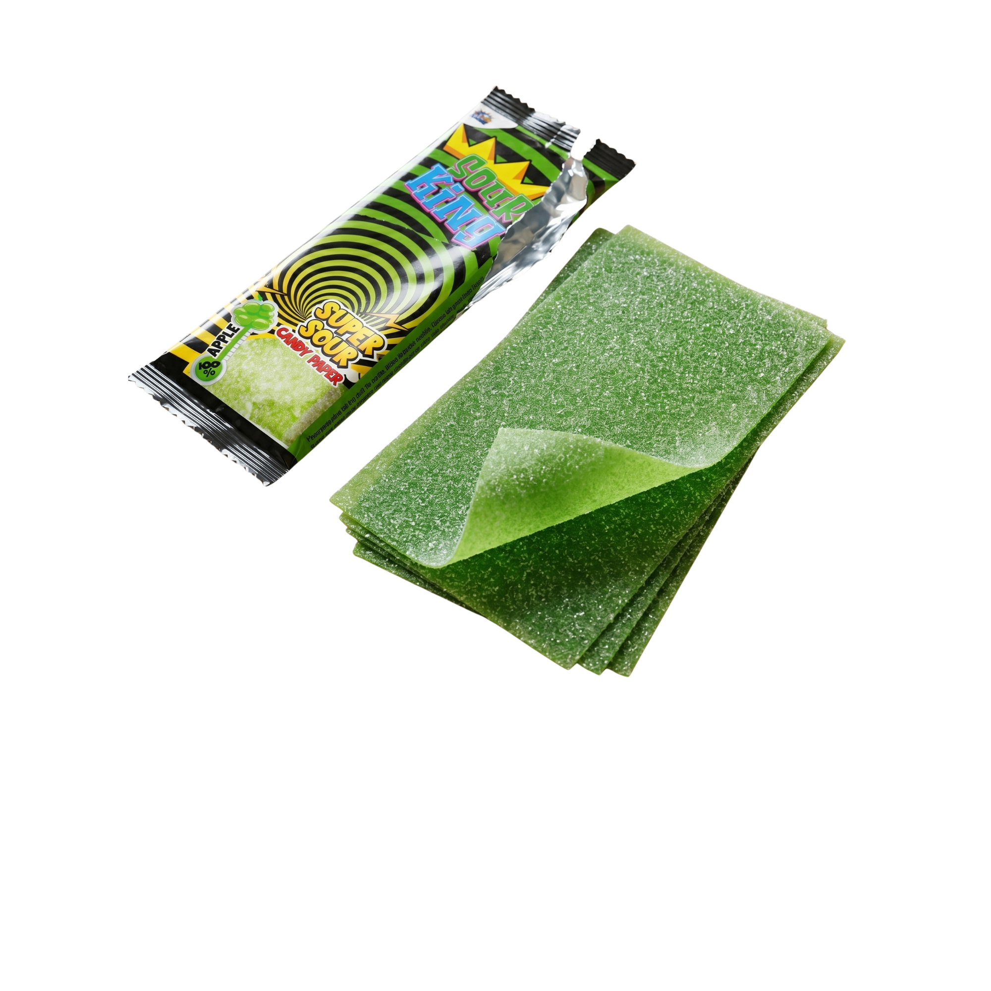 PAPEL COMESTIBLE SOUR KING APPLE 15g - Imagen 2